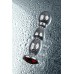 Анальная втулка Metal by TOYFA металл серебристая с кристаллом цвета рубин 14 см Ø 3,5 см 215 - фото 8