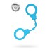 Силиконовые наручники A-Toys by TOYFA силикон голубые 33 см - фото