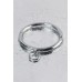 Ошейник металлический с кольцом маленький TOYFA Metal серебряный - фото 8