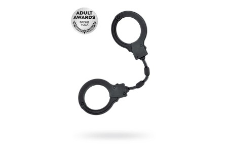 Силиконовые наручники A-Toys by TOYFA силикон черные 33 см