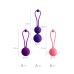 Набор фиолетовых вагинальных шариков L'EROINA by TOYFA Bloom Ø 3,1-3,1-2,6-3 см - фото 11