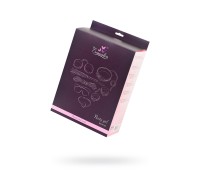 Набор для ролевых игр в стиле БДСМ Eromantica розовый маска наручники оковы ошейник флоггер к