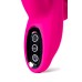 Тройной вибростимулятор JOS SPANKY силикон розовый 21 см - фото 6