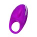 Виброкольцо с ресничками перезаряжаемое JOS RICO Силикон Фиолетовый 9 см - фото 3