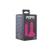 Анальная втулка TOYFA POPO Pleasure 5 режимов вибрации TPR розовая 14 см - фото 2