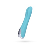 Вибратор TOYFA Dolce Tyler силикон бирюзовый 16,5 см
