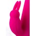 Вибратор с клиторальным стимулятором JOS BALLE с движущимися шариками силикон розовый 23 см - фото 4
