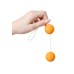 Вагинальные шарики Sexus Funny Five ABS пластик Оранжевый Ø 3 см - фото 2