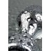 Анальная втулка Metal by TOYFA металл серебристая с кристаллом цвета алмаз 9,5 см Ø 3,5 см 130 - фото 1