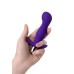 Анальная пробка с вибрацией A-Toys by TOYFA размера M влагостойкая силикон фиолетовая 12,9 см Ø - фото 6