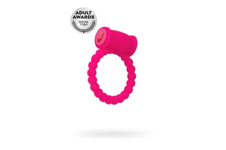 Эрекционное кольцо на пенис TOYFA A-Toys Силикон Розовый Ø3,5 см