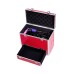 Секс-чемодан Diva Wiggler с двумя насадками металл розовый 28 см - фото 9