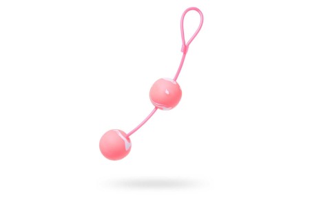 Вагинальные шарики Dream Toys супермягкие розовые Ø3,5 см