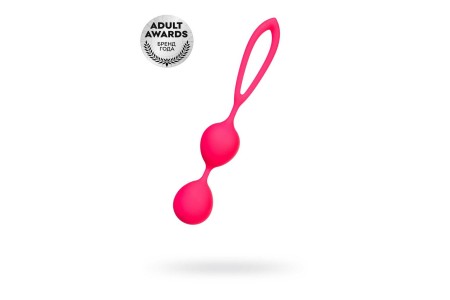 Вагинальные шарики A-Toys by TOYFA силикон розовые Ø 3,1 см