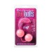 Вагинальные шарики Dream Toys супермягкие розовые Ø3,5 см - фото 1