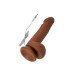 Вибратор TOYFA RealStick Elite Mulatto реалистичный на присоске мулат 13 см - фото 7