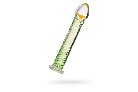 Стеклянный фаллоимитатор Sexus Glass прозрачный 16,5 см