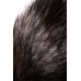 Анальная втулка с хвостом чернобурой лисы POPO Pleasure by TOYFA S силикон черная 45 см Ø 2,7 с - фото 8