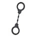 Силиконовые наручники Eromantica силикон черные 33 см - фото 3