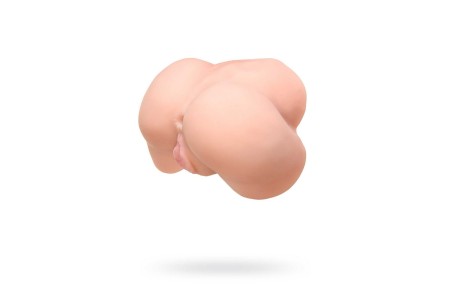 Мастурбатор реалистичный TOYFA Juicy Pussy Scarlett с вибрацией вагина и анус TPR телесный 17 см