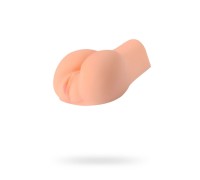 Вибромастурбатор реалистичный вагина+анус XISE TPR телесный 17 см