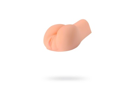 Вибромастурбатор реалистичный вагина+анус XISE TPR телесный 17 см