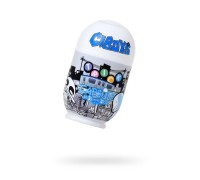 Мастурбатор нереалистичный CAPSULE Trick MensMax TPE прозрачный 9 см