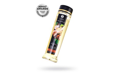 Масло для массажа Shunga Organica Almond Sweetness натуральное возбуждающее с ароматом миндаля 2