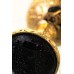 Анальная втулка Metal by TOYFA металл золотистая с черным кристаллом 7,5 см Ø 3 см 145 г - фото 9