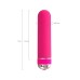 Нереалистичный вибратор A-Toys by TOYFA Mastick mini 10 режимов вибрации ABS пластик розовый - фото 9