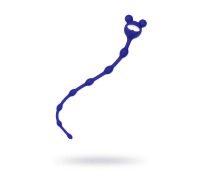 Анальная цепочка ToDo by Toyfa Froggy силикон синяя 27,4 см Ø 1,4 см