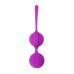 Вагинальные шарики с ресничками JOS NUBY силикон фиолетовый 3,8 см - фото 6