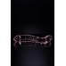 Двусторонний фаллоимитатор Sexus Glass стекло розовый 20,5 см - фото 7