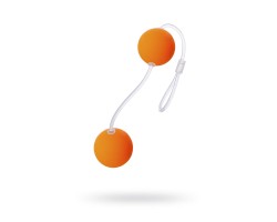 Вагинальные шарики Sexus Funny Five ABS пластик Оранжевый Ø 3 см