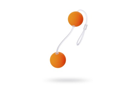 Вагинальные шарики Sexus Funny Five ABS пластик Оранжевый Ø 3 см