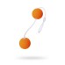 Вагинальные шарики Sexus Funny Five ABS пластик Оранжевый Ø 3 см - фото