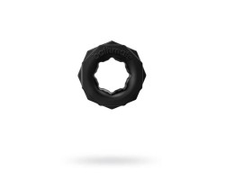 Эрекционное кольцо на пенис Bathmate Spartan elastomex чёрное Ø4 см