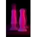 Анальная втулка светящаяся в темноте Beyond by Toyfa Cain Glow водонепроницаемая силикон прозрачн - фото 1
