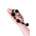 Анальная цепочка Toyfa A-toys с шариками силикон черный 35,9 см - фото 3