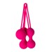 Набор вагинальных шариков Штучки-дрючки силикон розовый 3 шт - фото 8