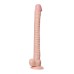 Реалистичный фаллоимитатор TOYFA RealStick Nude PVC телесный 40 см - фото 8