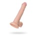 Реалистичный фаллоимитатор TOYFA RealStick Nude PVC телесный 22,5 см - фото