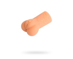 Мастурбатор реалистичный вагина+ анус XISE TPR телесный 17,5 см