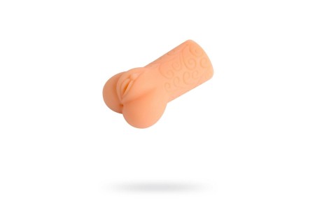 Мастурбатор реалистичный вагина+ анус XISE TPR телесный 17,5 см