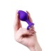 Анальная втулка ToDo by Toyfa Diamond Heart фиолетовая Ø 3 см - фото 8