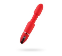 Анальный стимулятор Black & Red by TOYFA 10 режимов вибрации водонепроницаемый силикон красный 