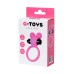 Виброкольцо на пенис A-Toys by TOYFA силикон розовое Ø 3,1 см - фото 4
