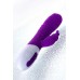 Вибратор c клиторальным стимулятором JOS TATY с пульсирующими шариками силикон фиолетовый 21,5 см - фото 16
