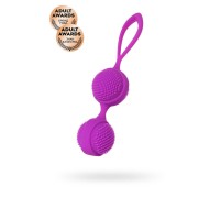 Вагинальные шарики с ресничками JOS NUBY силикон фиолетовый 3,8 см