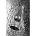 Анальный страз Metal by TOYFA металл серебристый с кристаллом цвета алмаз 10 см Ø 3 см 95 г - фото 3